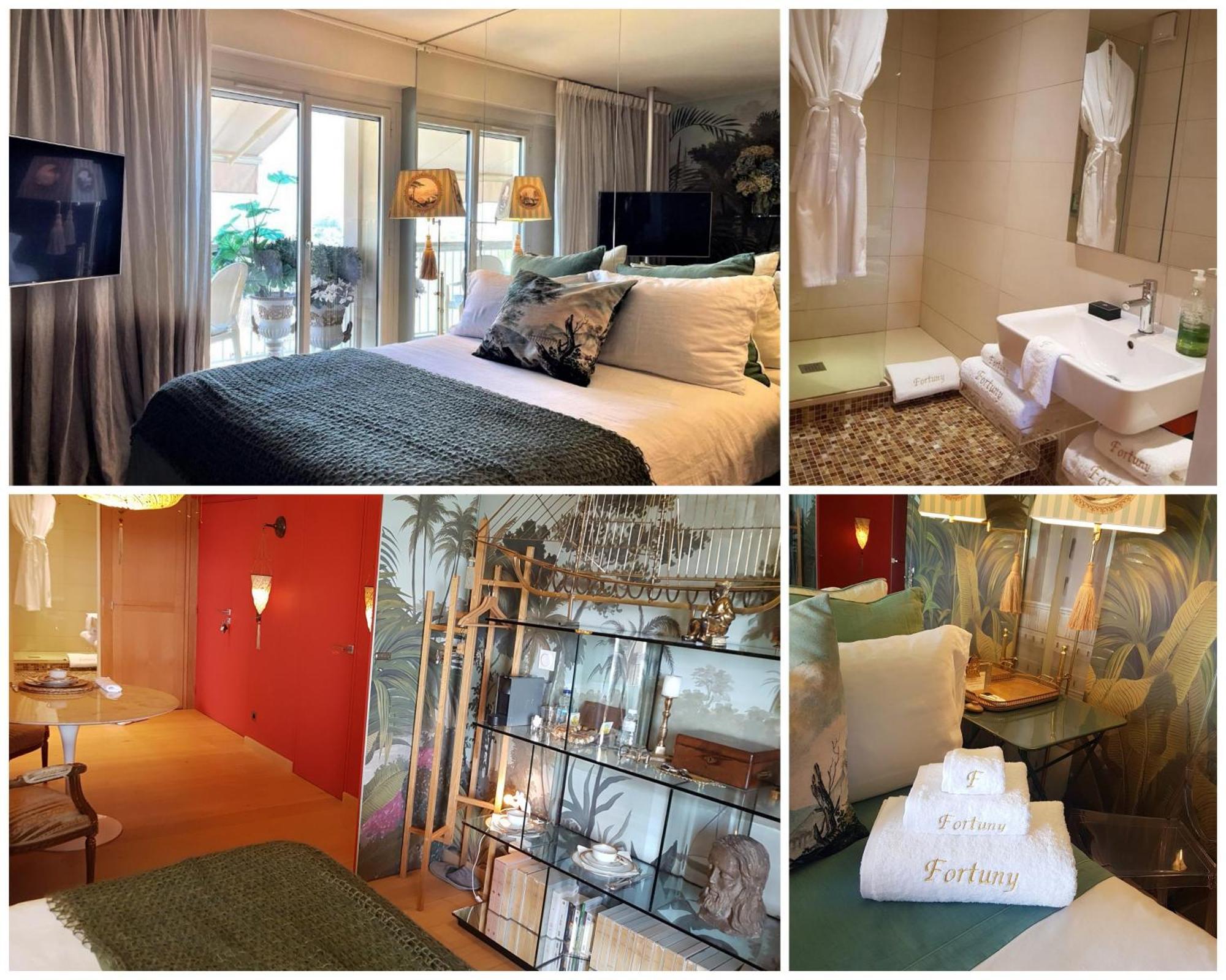 Le Fortuny - 3 Suites, 2 Apparts, 1 Chambre - Proche Tram Ligne Aeroport Et Parking Gratuit Merignac  Bagian luar foto